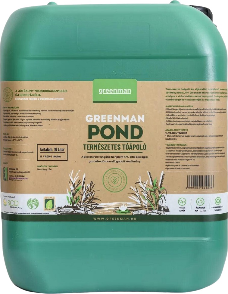 Greenman Pond ser concentrat algicid și pentru întreținerea iazurilor - zoom