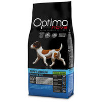 Visán Optimanova Dog Puppy Medium Chicken & Rice | Kölyöktáp közepes testméretű fajtáknak
