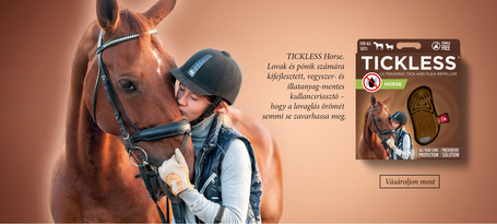 Tickless Horse ultrahangos kullancs- és bolhariasztó lovaknak