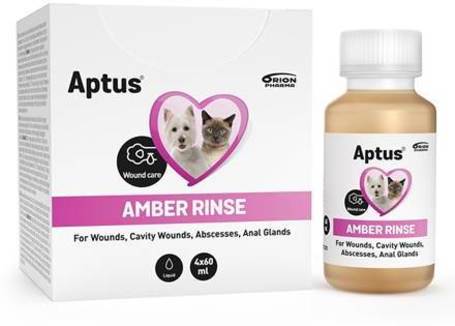 Aptus Amber Rinse seböblítő folyadék kutyáknak és macskáknak