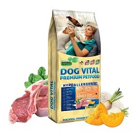 Dog Vital hrană hipoalergenică cu miel 12 + 2 kg
