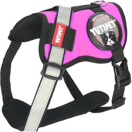 Yutipet RnD párnázott biztonsági kutyahám (Rózsaszín)