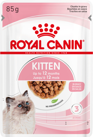 Royal Canin Kitten Gravy - Kölyök macska szószos nedves táp
