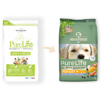 Pro-Nutrition Pure Life Light & Sterilized - Száraztáp ivartalanított kutyáknak