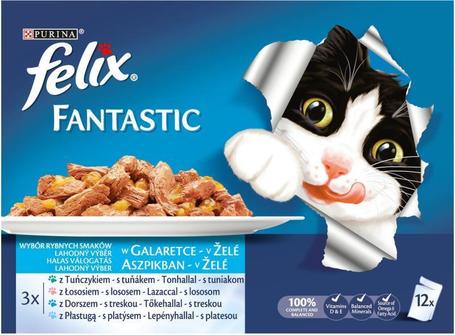 Felix Fantastic halas válogatás aszpikban - Multipack