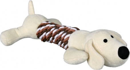 Trixie plüss állatfigura hosszú kötél törzzsel