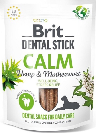 Brit Dental Stick Calm with Hemp & Motherwort