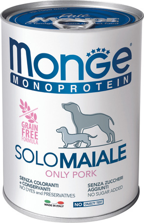 Monge Dog Grain Free Monoprotein Pork Paté
