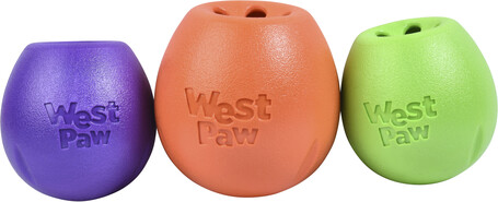 West Paw Rumbl - Jutalomfalattal tölthető labda