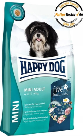 Happy Dog Fit & Vital Mini Adult | Kistestű, felnőtt kutyáknak