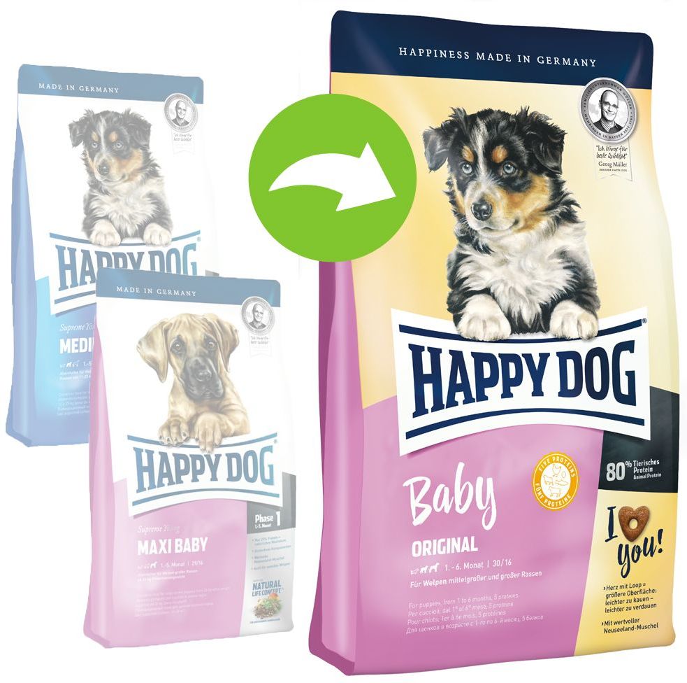 Happy Dog Fit & Vital Puppy | Hrană de calitate pentru câini, din Germania - zoom