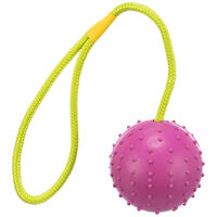 Trixie üreges kialakítású kemény gumilabda zsinórral #3