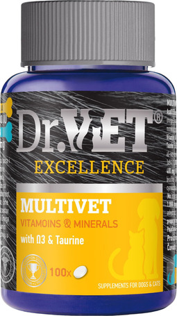 Dr. Vet Multivet tabletta az immunrendszer erősítésére
