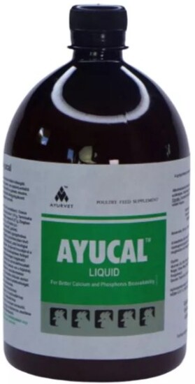 Ayucal kalcium-, foszfor- és tojáshéj-erősítő itatófolyadék - zoom