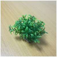 Élethű palás akváriumi műnövény zöld levélzettel (9253) #3