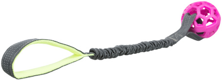 Trixie Bungee Rope huza-vona játék labdával kutyáknak