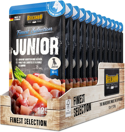 Belcando Junior alutasak csirkehússal és sárgarépával