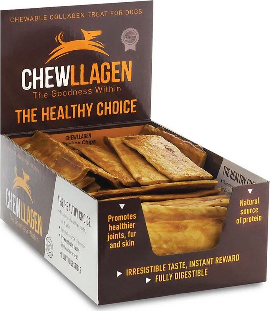 Chewllagen Chips gustare masticabilă cu colagen și vită