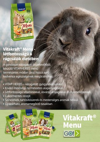 Vitakraft Menu Vital törpehörcsög eleség