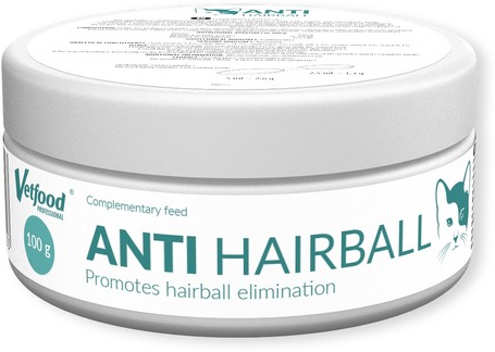 VetFood Anti Hairball szőrlabdák kiürülését segítő por macskáknak
