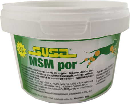 Susa MSM por kutyáknak és macskáknak Susa MSM por kutyáknak és macskáknak