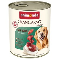 Animonda GranCarno Adult conservă cu vită și vânat