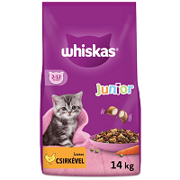 Whiskas Junior - Hrană uscată pentru pisicuţe junior, cu pui