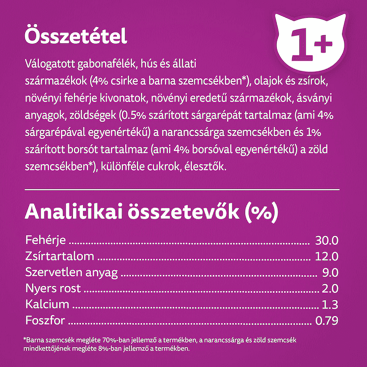 Whiskas - Hrană uscată pentru pisici adulte, cu pui şi legume - zoom