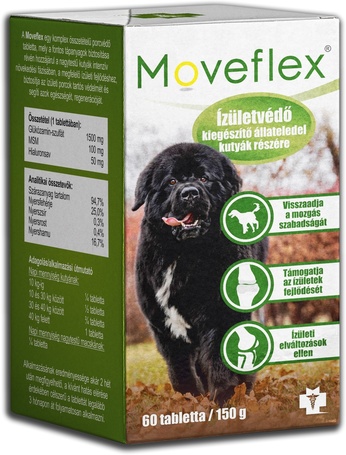 Moveflex ízületvédő tabletta kutyáknak