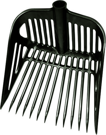 Kerbl robosztus almozó és trágyázó villa törésbiztos műanyagból