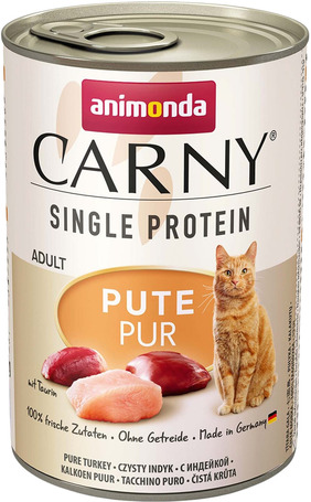 Animonda Carny Single Protein tiszta pulykahúsos konzerv macskáknak