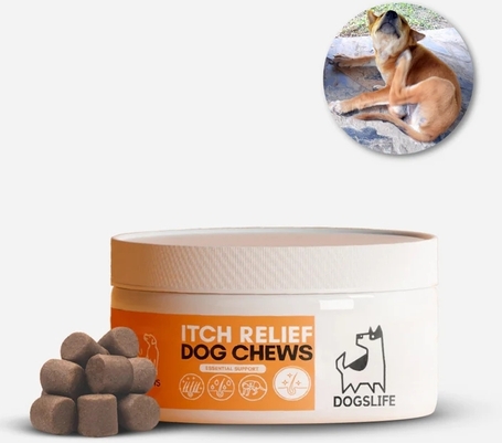 OurDogsLife Itch Relief Chews - ízletes falatkák vakarodzó kutyáknak