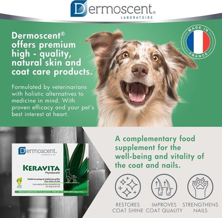 Dermoscent Keravita kutyáknak és macskáknak