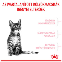 Royal Canin Kitten Sterilised - Ivartalanított kölyök macska száraz táp 12 hónapos korig #4