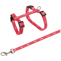 Trixie nyuszi mintás hám és póráz nyulaknak #2