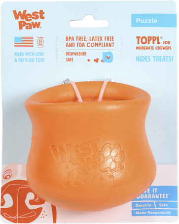 West Paw Toppl - Jutalomfalattal tölthető kutyajáték
