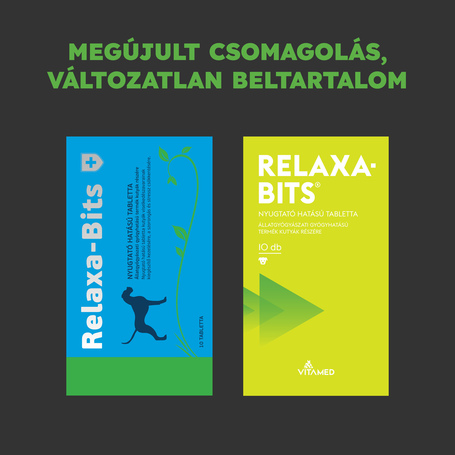 Relaxa-Bits nyugtató tabletta kutyáknak