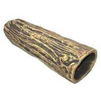 Tub ceramic cu capăt închis în formă de trunchi de copac