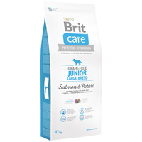 Brit Care Grain-Free Junior Large Breed Salmon & Potato