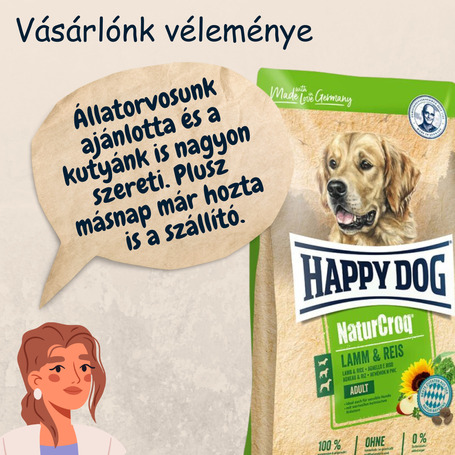 Happy Dog NaturCroq Lamb & Rice