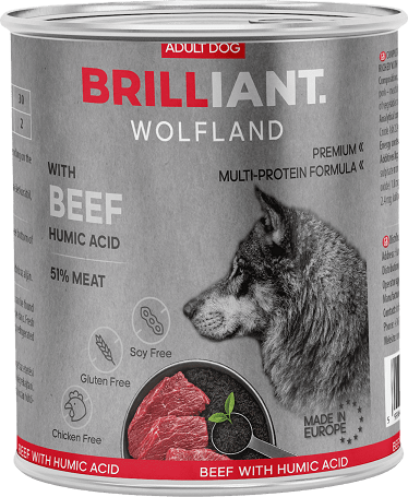 Brilliant Wolfland Premium with Beef and Humic Acid
