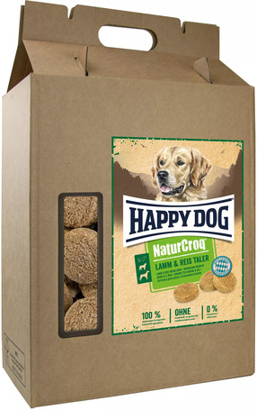 Happy Dog NaturCroq Lamm & Reis Taler Snack