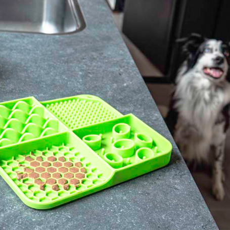 Eat Slow Live Longer Lick Mat Dimensions Rectangle