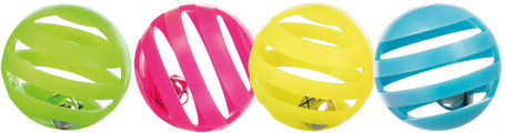 Trixie játék labda csörgővel – 4 darabos szett