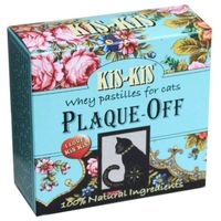 KiS-KiS Plaque-off tejsavó pasztilla macskáknak - Foglepedék és szájszag ellen