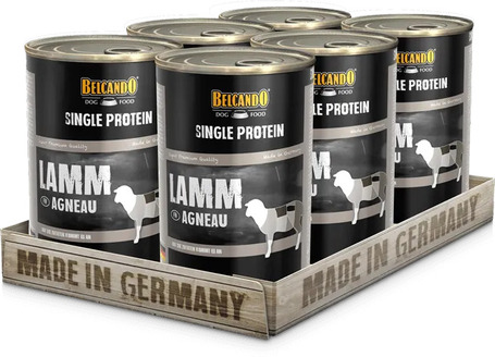 Belcando szín bárányhúsos konzerv (Single Protein)