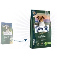 Happy Dog Supreme Sensible Mini Montana | Lóhúsos táp kistestű kutyáknak #4