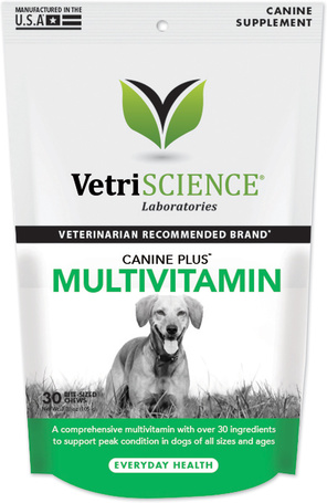 VetriScience Canine Plus multivitamin rágótabletta kutyáknak