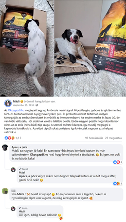 Ambrosia Dog Grain Free Senior, Light & Sterilized