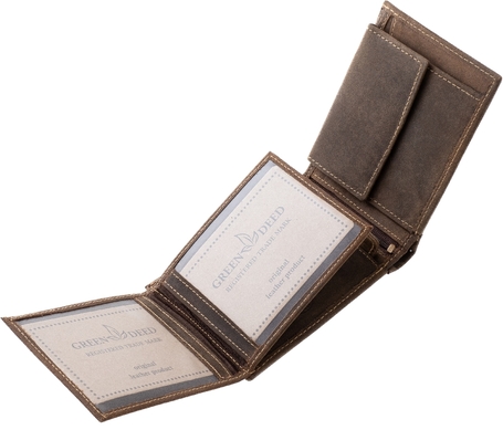 GreenDeed kutyás bőr pénztárca